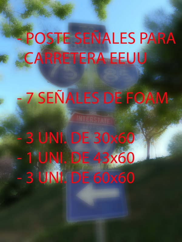 poste señales america 360x133 (65eu.) 1u